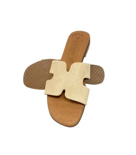 EVA FRUTOS 3053 beige Damensandale