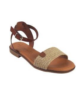 Sandália feminina EVA FRUTOS 3052 bege