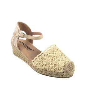 Zapato señora AMARPIES 26482 acx beig
