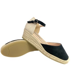 AMARPIES 26481 acx sapato feminino preto
