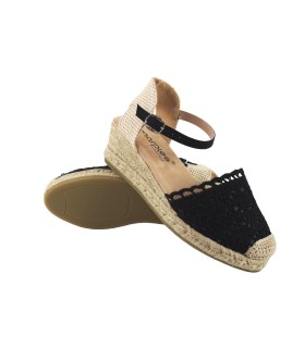 AMARPIES 26482 acx sapato feminino preto