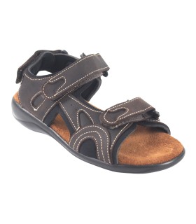 Sandália masculina DUENDY 21, marrom