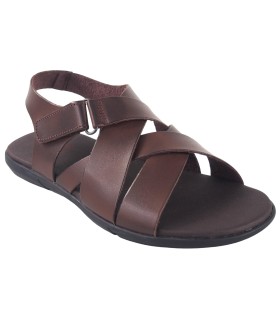 Sandalia caballero BIENVE 317 marron