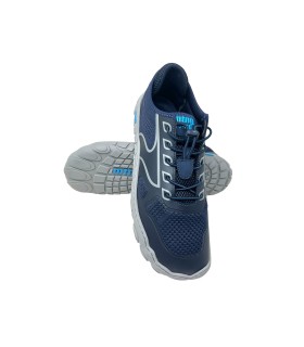 Sapato masculino MUSTANG 84837 azul, elegante e discreto.