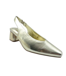 Sapato feminino dourado BIENVE s-3221