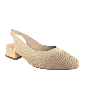 Sapato feminino D'ANGELA 30610 dxf taupe