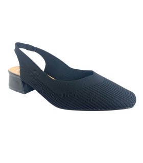 Sapato feminino preto D'ANGELA 30610 dxf