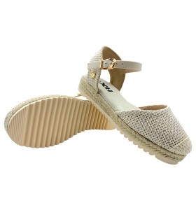 XTI KIDS 153092 sapato infantil bege para menina