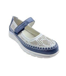 Zapato señora AMARPIES 30064 ahi bl.azu