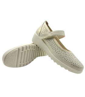 Chaussure beige pour femme AMARPIES 30121