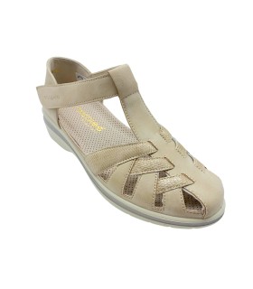 Sapato feminino AMARPIES 30029 e bege