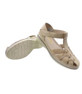 Sapato feminino AMARPIES 30029 e bege