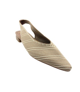 Sapato feminino bege D'ANGELA 30590 ddn