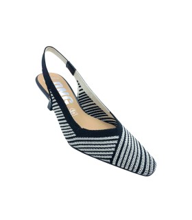 Sapato feminino preto D'ANGELA 30631 dws