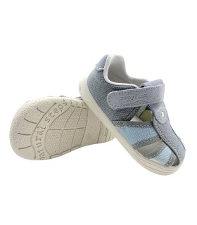 Sapato infantil ZAPY al3013, ecológico, cinza