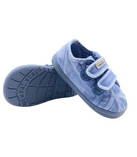 Mochila infantil ZAPY aj3003 em lona, ecológica, azul