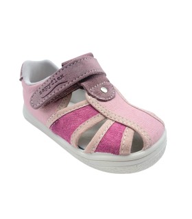 Sapato infantil ZAPY al3013 rosa ecológico