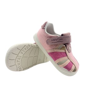 Sapato infantil ZAPY al3013 rosa ecológico