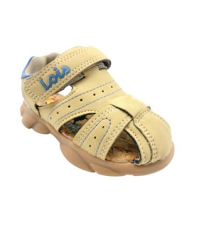 LOIS Kindersandale 46269 taupe