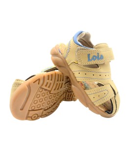 LOIS Kindersandale 46269 taupe