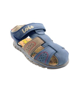 LOIS 63318 blaue Kindersandale