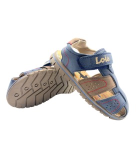 Sandália infantil azul LOIS 63318