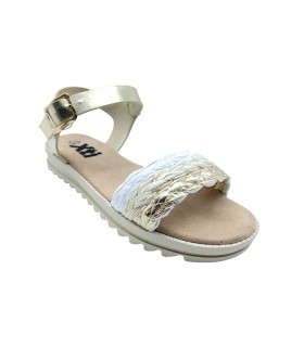 Sandália dourada XTI KIDS 153124 para meninas