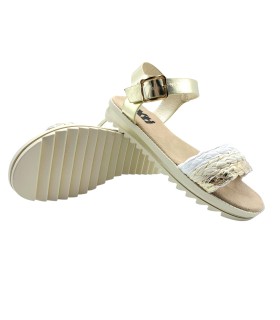 Sandales dorées XTI KIDS 153124 pour filles
