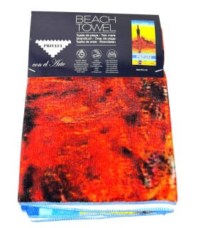 Complementos señora PRIVATA p24-0023 toalla rojo