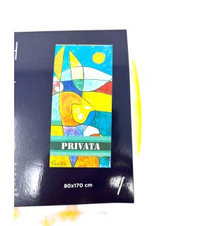 Serviette jaune PRIVATA p24-0023 - Accessoires pour femmes