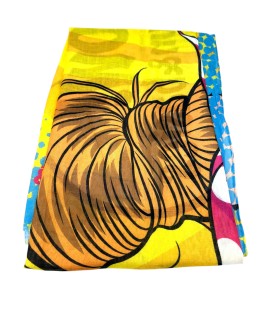 Complementos señora FUN & BASICS fb26-3115 paÑuelo/pareo amarillo