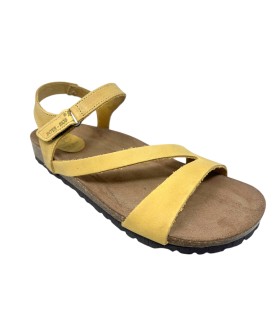 sandale femme INTER BIOS 7219 moutarde