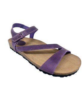 sandale femme lilas INTER BIOS 7219