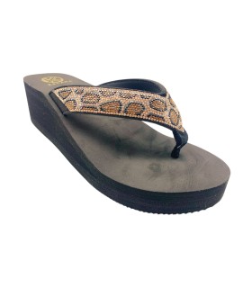 KELARA 62401 Leoparden-Damenstrand