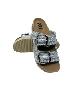 Sandales argentées pour femmes XTI 145072