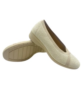 BEREVERE v 3304 sapato feminino bege