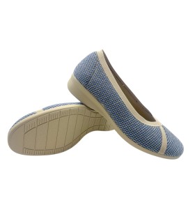 BEREVERE v 3304 sapato feminino azul