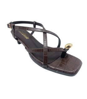 Sandale marron pour femme ISTERIA 1094