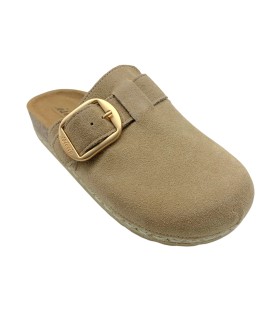 Sapato feminino ISTERIA 1011 na cor taupe