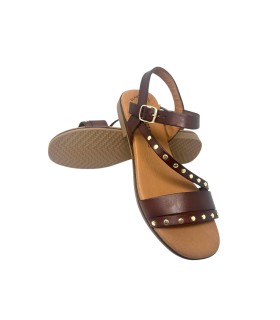 Sandalia señora EVA FRUTOS 3079 marron