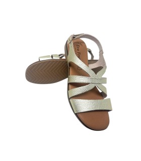 Sandalia señora EVA FRUTOS 3060 oro