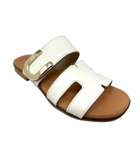 EVA FRUTOS 3002 beige Damensandale
