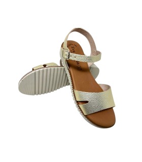 Sandalia señora EVA FRUTOS 2259 oro