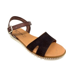 sandale femme marron EVA FRUTOS 2259