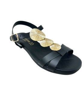 Sandalia señora EVA FRUTOS 3083 negro