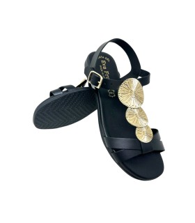 Sandalia señora EVA FRUTOS 3083 negro