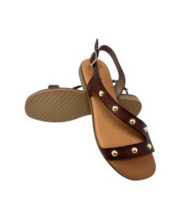 Sandalia señora EVA FRUTOS 3096 marron