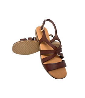 sandale femme marron EVA FRUTOS 3060