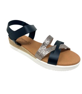 Sandalia señora EVA FRUTOS 4206 negro