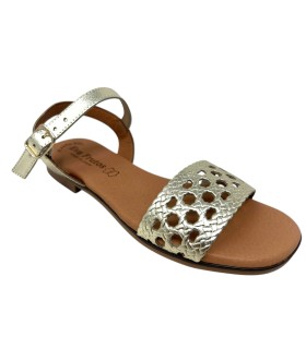 EVA FRUTOS 3089 goldene Damensandale